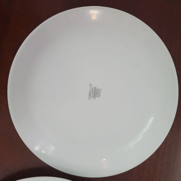 Set Of 2 Corelle Rosemarie 10.25" Dinner Plates Pink & Green Floral Pattern - Picture 3 of 3